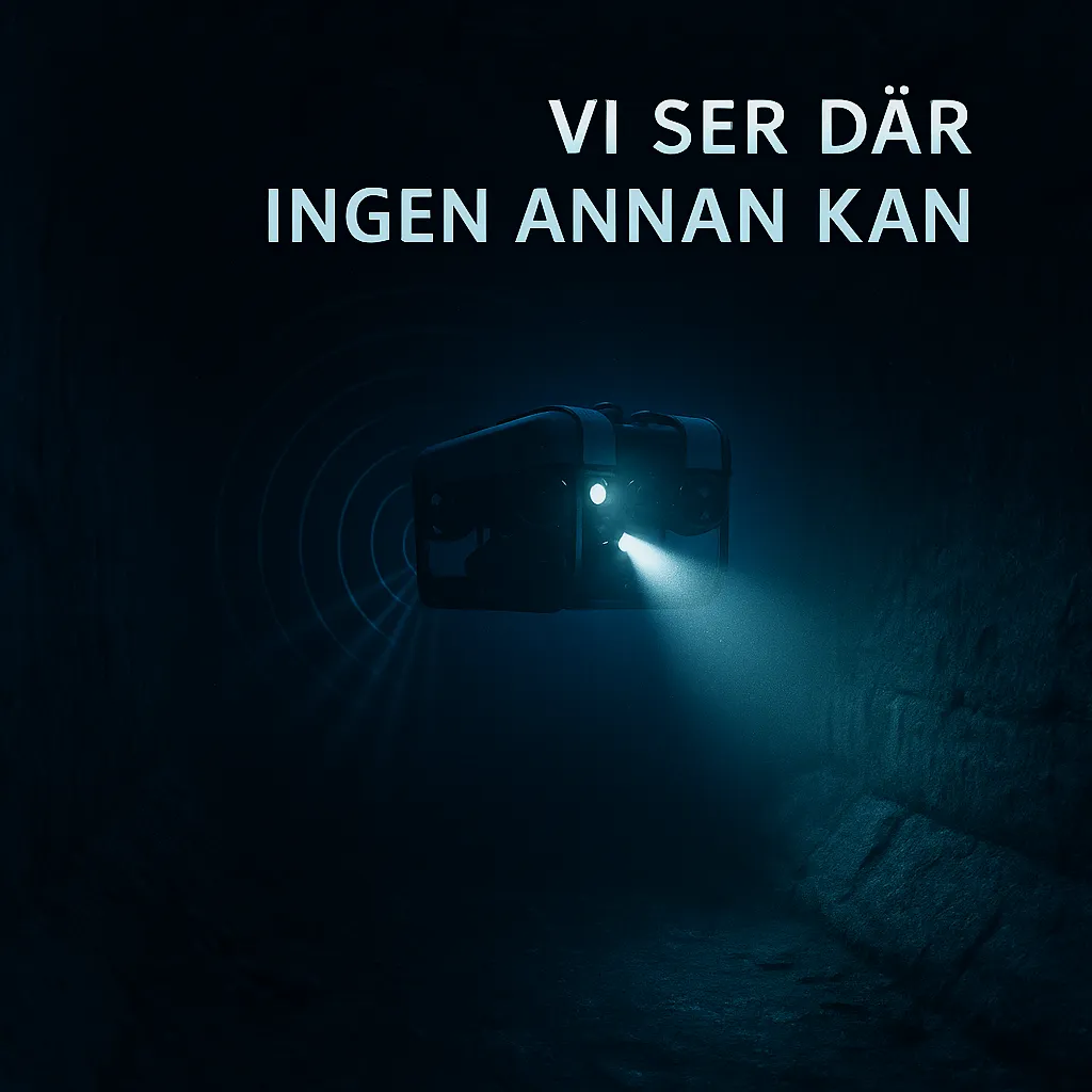 LA Survey ROV undervattensrobot